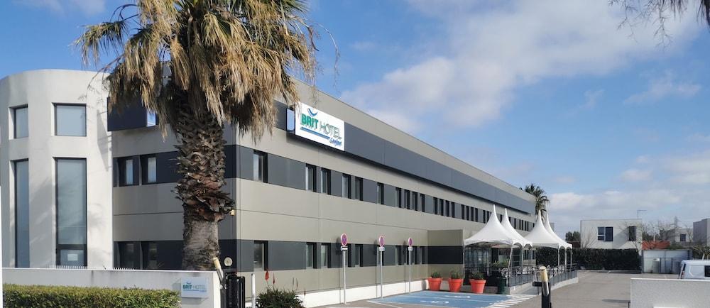 Brit Hotel Porte D'Espagne Perpignan Bagian luar foto